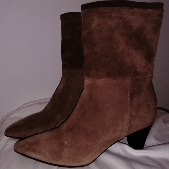 Minelli suede boots - Picture 12 of 16